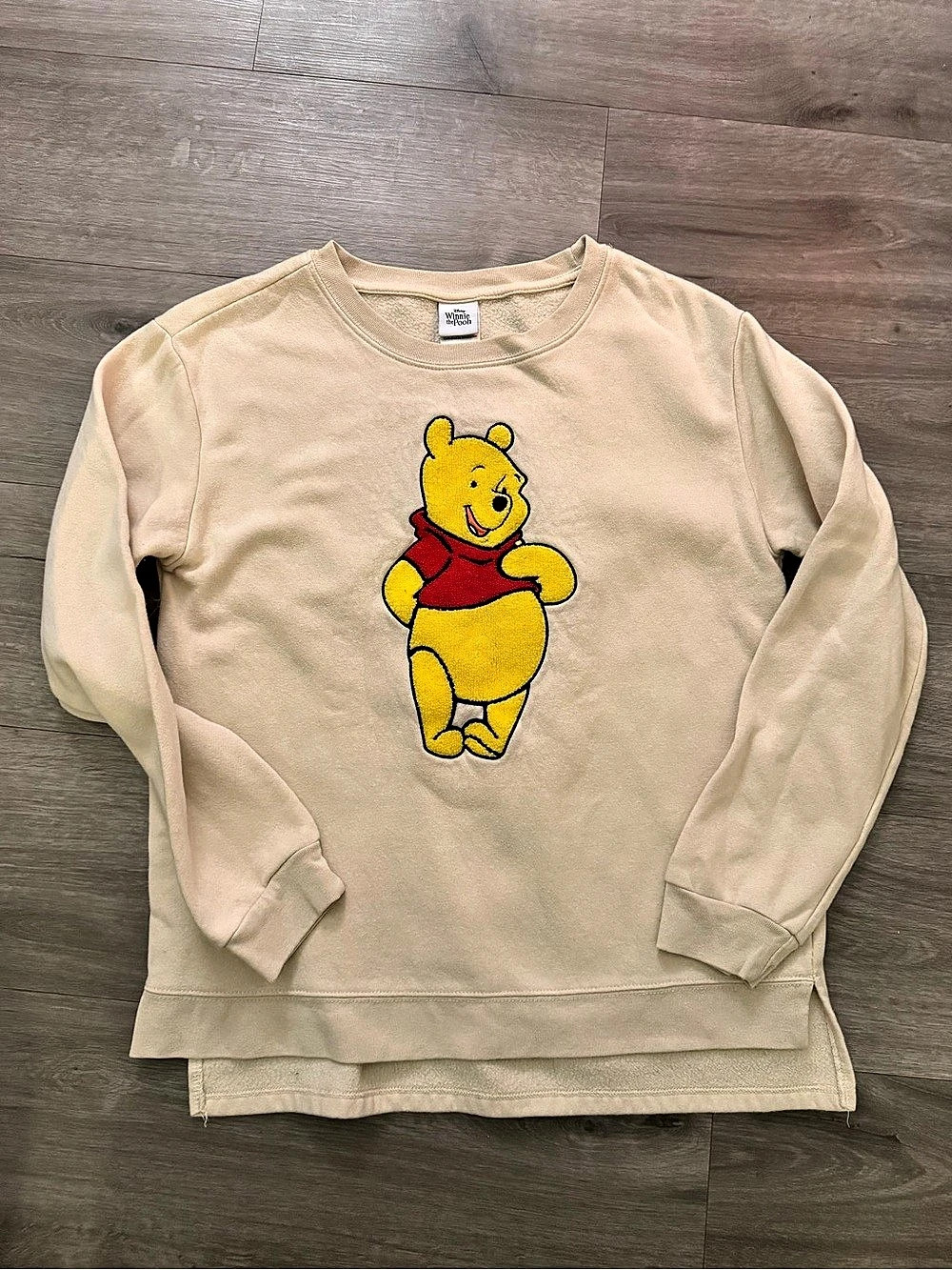 Disney Store Winnie the Pooh Pullover Sweatshirt for Women Yellow